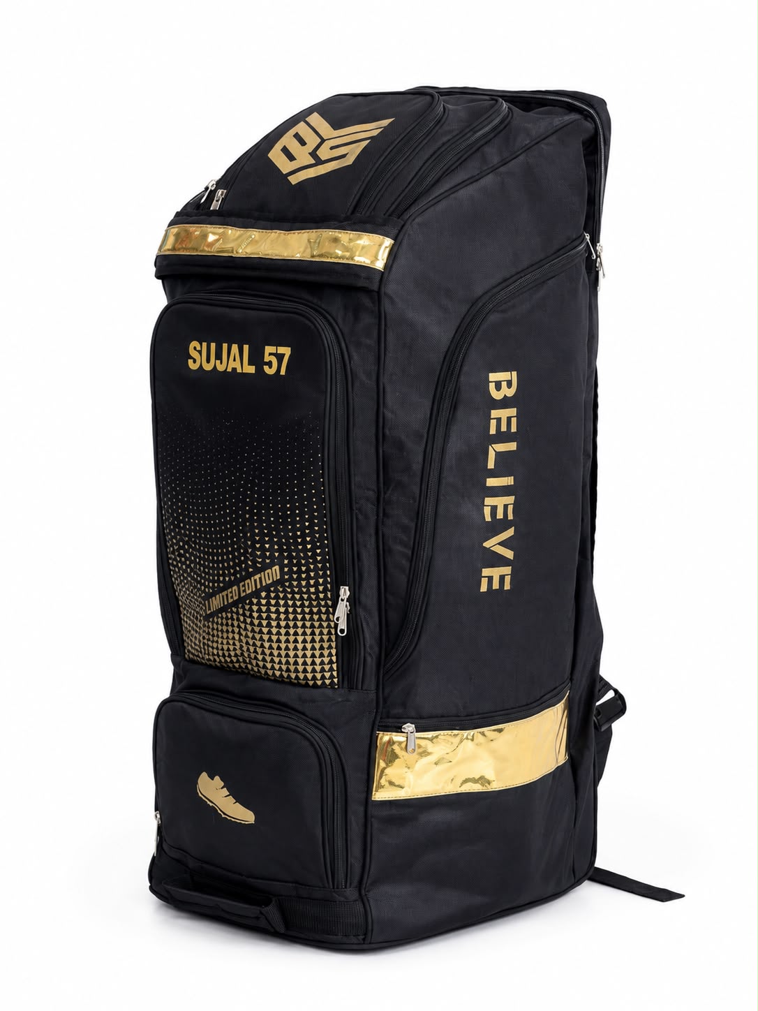 BELIEVE PREMIUM DUFFLE WHEELIE KITBAG - PLAYER SELECTED