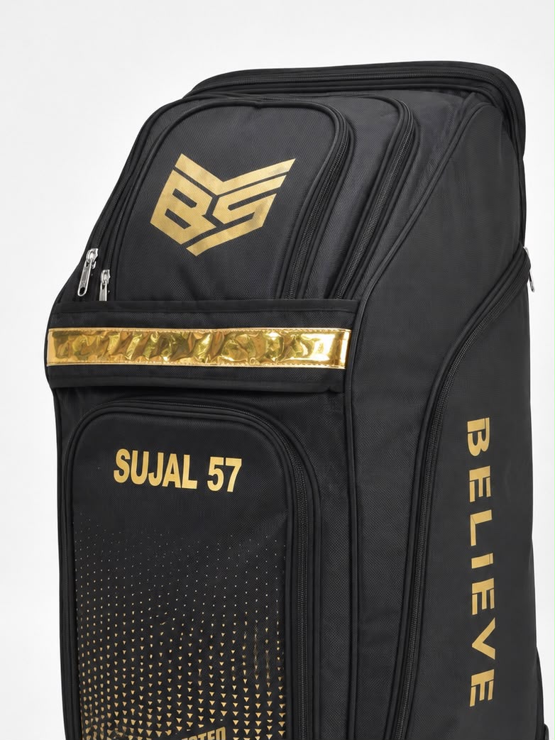 BELIEVE PREMIUM DUFFLE WHEELIE KITBAG - PLAYER SELECTED