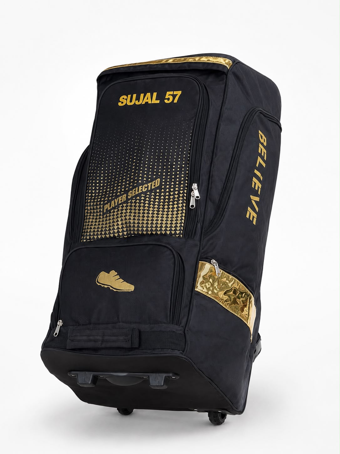 BELIEVE PREMIUM DUFFLE WHEELIE KITBAG - PLAYER SELECTED